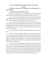 Ý THỨC XÃ HỘI  ĐỜI SỐNG TINH THẦN CỦA CON NGƯỜI