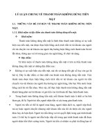 LÝ LUẬN CHUNG VỀ THANH TOÁN KHÔNG DÙNG TIỀN MẶT