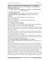 THỰC TẾ  VỀ HẠCH TOÁN CHI PHÍ SẢN XUẤT VÀ TÍNH GIÁ THÀNH SẢN PHẨM TẠI CÔNG TY CỔ PHẦN TƯ VẤN THIẾT KẾ KIẾN TRÚC SÔNG CẦU