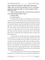 NHỮNG NHẬN XÉT ĐÁNH GIÁ , KIẾN NGHỊ  NHẰM HOÀN THỊÊN CÔNG TÁC KẾ TOÁN CHI PHÍ SẢN XUẤT VÀ TÍNH GIÁ THÀNH SẢN PHẨM TẠI CÔNG TY CPTM VÀ DỊCH VỤ TỔNG HỢP LONG ANH