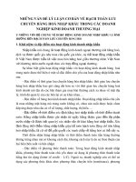 NHỮNG VẤN ĐỀ LÝ LUẬN CƠ BẢN VỀ HẠCH TOÁN LƯU CHUYỂN HÀNG HOÁ NHẬP KHẨU TRONG CÁC DOANH NGHIỆP KINH DOANH THƯƠNG MẠI