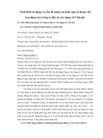 Tình hình sử dụng và vấn đề nâng cao hiệu quả sử dụng vốn