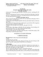 Kế hoạch Hôi nghị CNVC 2010-2011