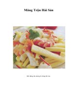 Măng Trộn Hải Sản