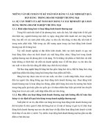 NHỮNG VẤN ĐỀ CƠ BẢN VỀ KẾ TOÁN BÁN HÀNG VÀ XÁC ĐỊNH KẾT QUẢ  BÁN HÀNG  TRONG DOANH NGHIỆP THƯƠNG MẠI