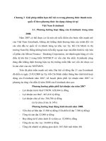 Chương 3  Giải pháp nhằm hạn chế rủi ro trong phương thức thanh toán quốc tế theo phương thức tín dụng chứng từ tại