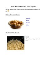 Mình thử làm bánh bao khoai tây nhé!