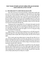 THỰC TRẠNG VỀ HIỆU QUẢ HUY ĐỘNG VỐN TẠI CHI NHÁNH NGÂN  HÀNG NN và PTNT TÂY HỒ