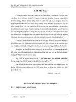 xây dựng thực đơn và tính toán khổi lượng cũng như chi phí nguyên vật liệu cho các suất ăn 