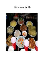 Đói lả trong dịp Tết