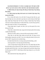 GIẢI PHÁP MỞ RỘNG VÀ NÂNG CAO HIỆU QUẢ TÍN DỤNG TIÊU DÙNG TẠI NGÂN HÀNG CÔNG THƯƠNG CHI NHÁNH HOÀN KIẾM