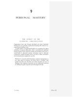 PERSONAL MASTERY