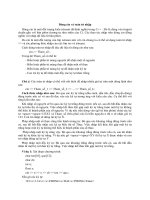 Chương 7 Các dòng tập tin (Stream) Dòng cin và toán tử nhập