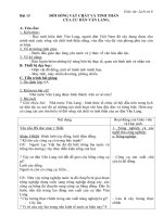 BAI 13 ĐOI SONG VAT CHAT TINH THAN CU DAN VAN LANG