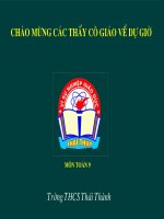 Giải hệ pt bằng pp thế