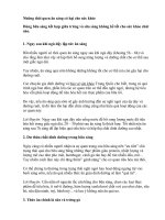 Những thói quen ăn sáng có hại cho sức khỏe