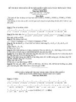 Đề thi HSG huyện giải toán trên máy casio khối 9 = năm học 2010-2011