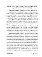THỰC TẾ CÔNG TÁC KẾ TOÁN HÀNG HOÁ, BÁN HÀNG VÀ XÁC ĐỊNH KẾT QUẢ BÁN HÀNG CỦA ĐƠN VỊ