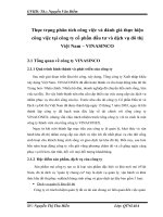 Thực trạng phân tích công việc và đánh giá thực hiện công việc tại công ty cổ phần đầu tư và dịch vụ đô thị Việt Nam