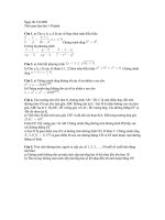 Những bài toán vào lớp 10 siêu hay