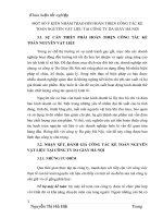 HOÀN THIỆN CÔNG TÁC KẾ TOÁN NGUYÊN VẬT LIỆU TẠI CÔNG TY DA GIÀY HÀ NỘI