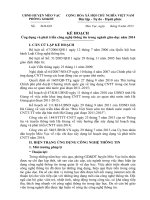 Kế hoạch ứng dụng và phát triển công nghệ thông tin trong ngành giáo dục năm 2013