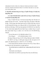 TÌNH HÌNH TỔ CHỨC CÔNG TÁC TÍNH GIÁ THÀNH SẢN PHẨM VÀ PHÂN TÍCH GIÁ THÀNH SẢN PHẨM Ở CÔNG TY CỔ PHẦN TẤM LỢP VÀ VẬT LIỆU XÂY DỰNG ĐÔNG ANH