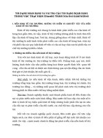 TíN DụNG NGâN HàNG Và VAI TRò CủA TíN DụNG NGâN HàNG TRONG VIệC THựC HIệN CHươNG TRìNH XOá ĐóI GiảM NGHèO