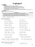 de cuong on tap toan 6 HKI