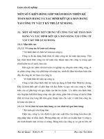 MỘT SỐ Ý KIẾN ĐÓNG GÓP NHẰM HOÀN THIỆN KẾ TOÁN BÁN HÀNG VÀ XÁC ĐỊNH KẾT QUẢ BÁN HÀNG TẠI CÔNG TY VẬT TƯ KỸ THUẬT XI MĂNG.