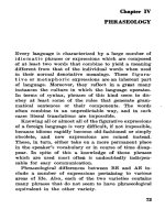 Elements Of British And American English - Phraseology