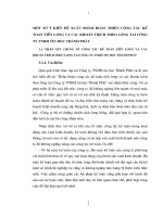 MỘT SỐ Ý KIẾN ĐỀ XUẤT NHẰM HOÀN THIỆN CÔNG TÁC KẾ TOÁN TIỀN LƯƠNG VÀ CÁC KHOẢN TRÍCH THEO LƯƠNG TẠI CÔNG TY TNHH TIN HỌC THÀNH PHÁT