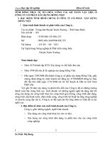 TÌNH HÌNH THỰC TẾ TỔ CHỨC CÔNG TÁC KẾ TOÁN VẬT LIỆU Ở CÔNG TY CỔ PHẦN XÂY DỰNG HỒNG VIỆT