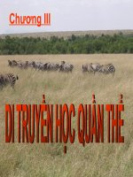 Bài 16. Di truyền quần thể