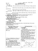 TU CHON TOAN 8(TIET17) DUNG CHUAN