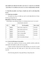 ĐẶC ĐIỂM SẢN PHẨM TỔ CHỨC SẢN XUẤT  VÀ QUẢN LÝ CHI PHÍ TẠI CÔNG TY CỔ PHẦN SẢN XUẤT VÀ XUẤT NHẬP KHẨU BAO BÌ