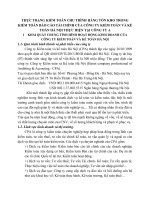 THỰC TRẠNG KIỂM TOÁN CHU TRÌNH HÀNG TỒN KHO TRONG KIỂM TOÁN BÁO CÁO TÀI CHÍNH CỦA CÔNG TY KIỂM TOÁN VÀ KẾ TOÁN HÀ NỘI THỰC HIỆN TẠI CÔNG TY A