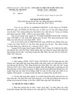 Kế hoạch phối hợp xây dựng trường thân thiện...