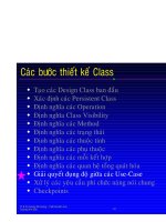 Giải quyết đụng độ giữa các Use-Case