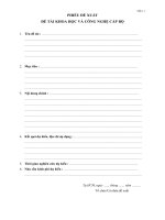 Biểu mẫu 