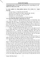 TÌNH HÌNH THỰC TẾ TỔ CHỨC KẾ TOÁN NVL  TẠI CÔNG TY  CỔ PHẦN KỸ THUẬT ELCOM