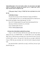 TÌNH HÌNH THỰC TẾ VỀ TỔ CHỨC CÔNG TÁC KẾ TOÁN TẬP HỢP CPSX VÀ TÍNH GIÁ THÀNH SẢN PHẨM TẠI CT TNHH NHÀ NƯỚC MỘT THÀNH VIÊN CƠ KHÍ HÀ NỘI