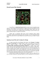 Layout Plus Tutorial