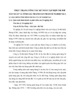 THỰC TRẠNG CÔNG TÁC KẾ TOÁN TẬP HỢP CHI PHÍ SẢN XUẤT VÀ TÍNH GIÁ THÀNH SẢN PHẨM XÍ NGHIỆP 26-3