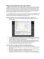 ĐĂNG KÍ LÀM THÀNH VIÊN THƯ VIỆ VIOLET