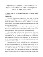 THỰC TẾ CÔNG TÁC KẾ TOÁN BÁN HÀNG TRONG CÁC DOANH NGHIỆP THƯƠNG MẠI HIỆN NAY VÀ MỘT SỐ Ý KIẾN ĐỀ XUẤT NHẰM HOÀN THIỆN