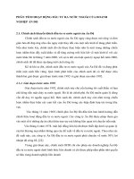 PHÂN TÍCH HOẠT ĐỘNG ĐẦU TƯ RA NƯỚC NGOÀI CỦA DOANH NGHIỆP ẤN ĐỘ