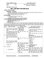 Giáo án Ngữ văn 6 tự chọn -4 cột Quảng Ngãi