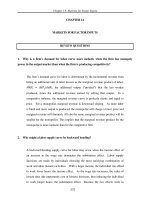 Câu hỏi đánh giá môn Kinh tế vĩ mô bằng tiếng Anh- Chương 14