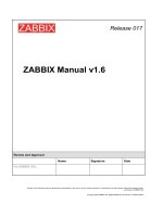 ZABBIX Manual v1.6